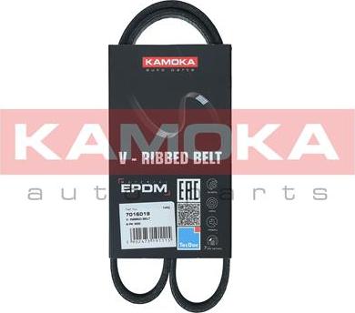 Kamoka 7016019 - Courroie trapézoïdale à nervures droxauto.com