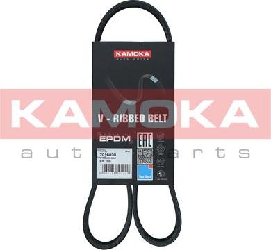 Kamoka 7016030 - Courroie trapézoïdale à nervures droxauto.com