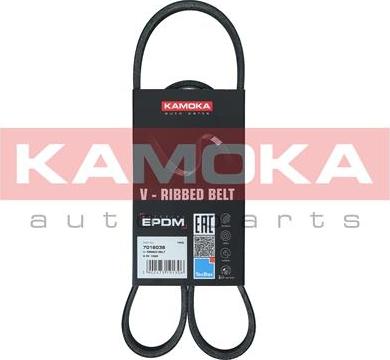 Kamoka 7016038 - Courroie trapézoïdale à nervures droxauto.com