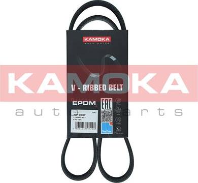Kamoka 7016037 - Courroie trapézoïdale à nervures droxauto.com
