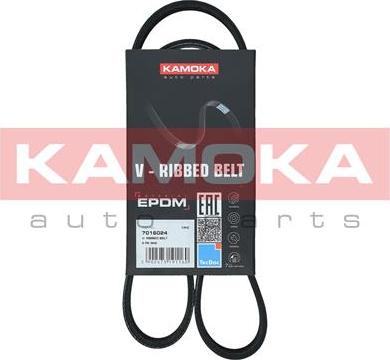 Kamoka 7016024 - Courroie trapézoïdale à nervures droxauto.com