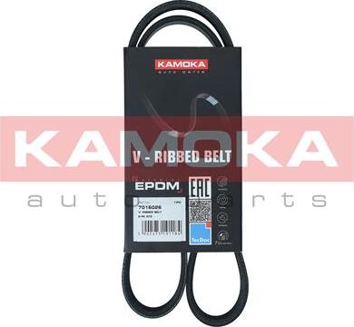 Kamoka 7016026 - Courroie trapézoïdale à nervures droxauto.com