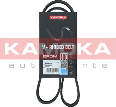 Kamoka 7016028 - Courroie trapézoïdale à nervures droxauto.com