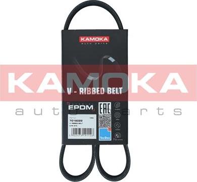 Kamoka 7016022 - Courroie trapézoïdale à nervures droxauto.com