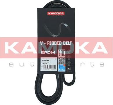 Kamoka 7016146 - Courroie trapézoïdale à nervures droxauto.com