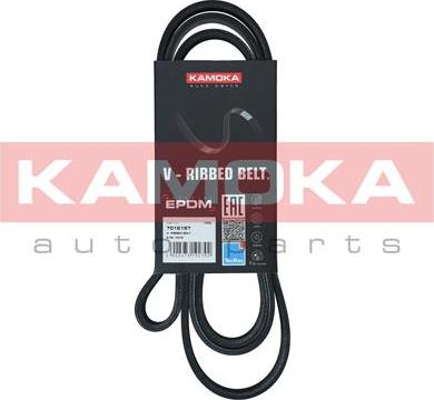 Kamoka 7016187 - Courroie trapézoïdale à nervures droxauto.com