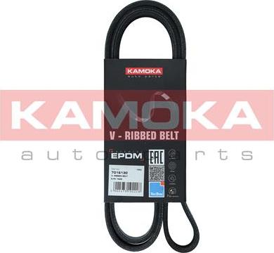 Kamoka 7016130 - Courroie trapézoïdale à nervures droxauto.com