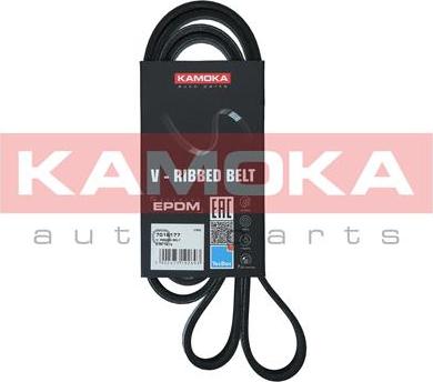 Kamoka 7016177 - Courroie trapézoïdale à nervures droxauto.com