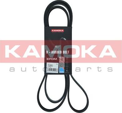 Kamoka 7016201 - Courroie trapézoïdale à nervures droxauto.com