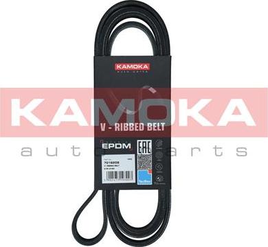 Kamoka 7016208 - Courroie trapézoïdale à nervures droxauto.com