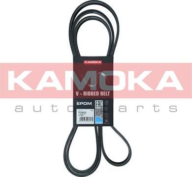 Kamoka 7016215 - Courroie trapézoïdale à nervures droxauto.com