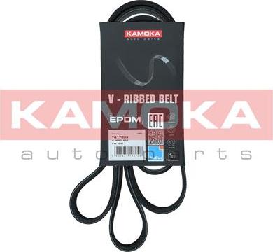 Kamoka 7017033 - Courroie trapézoïdale à nervures droxauto.com
