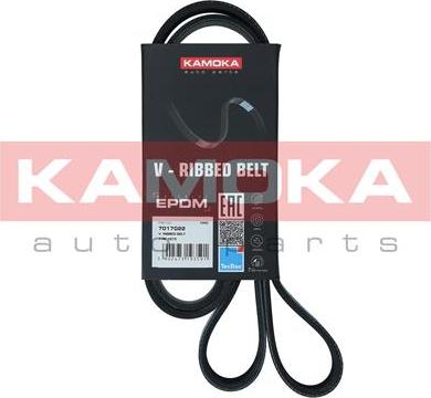 Kamoka 7017022 - Courroie trapézoïdale à nervures droxauto.com