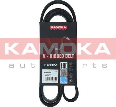 Kamoka 7017027 - Courroie trapézoïdale à nervures droxauto.com