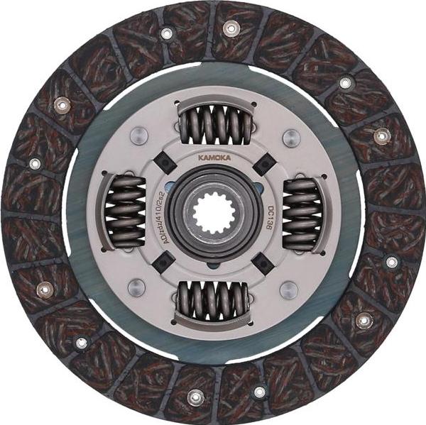 Kamoka DC136 - Disque d'embrayage droxauto.com