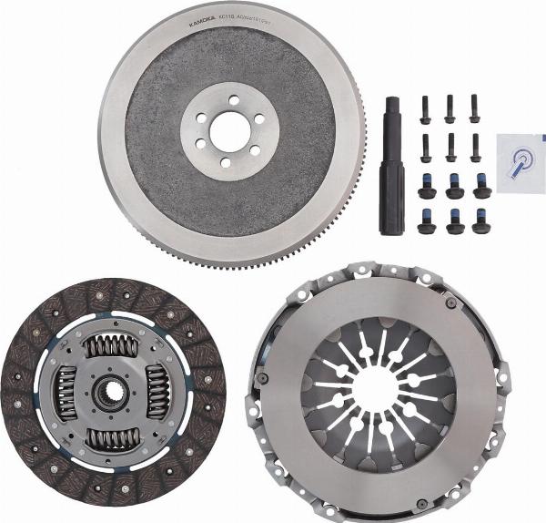 Kamoka KC116 - Kit d'embrayage droxauto.com