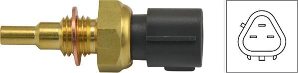 Kavo Parts ECT-4509 - Sonde de température, liquide de refroidissement droxauto.com