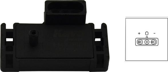 Kavo Parts EMS-1001 - Capteur, pression du tuyau d'admission droxauto.com
