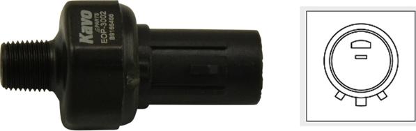 Kavo Parts EOP-3002 - Capteur, pression d'huile droxauto.com