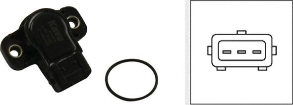Kavo Parts ETP-3002 - Capteur, position du papillon droxauto.com