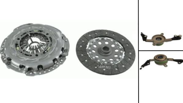 Kawe 962810CSC - Kit d'embrayage droxauto.com