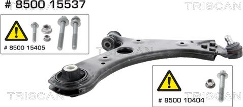 Kawe 8500 15537 - Bras de liaison, suspension de roue droxauto.com