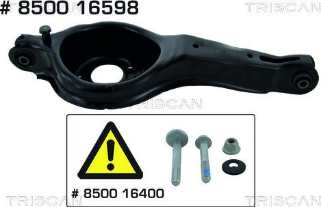 Kawe 8500 16598 - Bras de liaison, suspension de roue droxauto.com