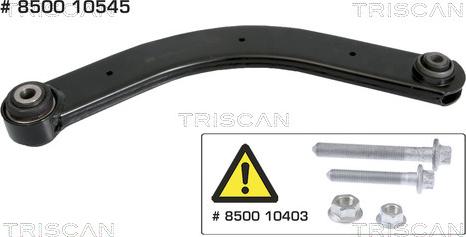Kawe 8500 10545 - Bras de liaison, suspension de roue droxauto.com