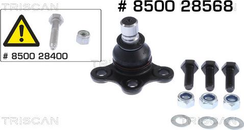 Kawe 8500 38509 - Rotule de suspension droxauto.com