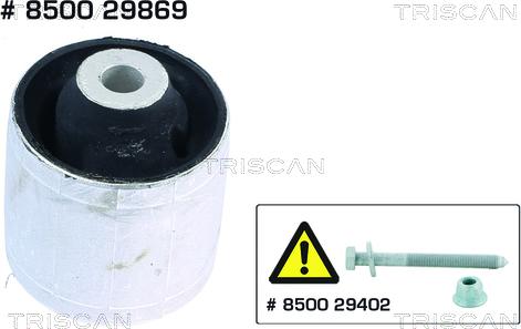 Kawe 8500 29869 - Suspension, bras de liaison droxauto.com