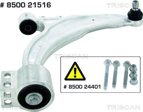 Kawe 8500 21516 - Bras de liaison, suspension de roue droxauto.com
