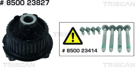 Kawe 8500 23827 - Kit de réparation, corps de l'essieu droxauto.com