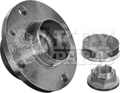 Key Parts KWB1167 - Kit de roulements de roue droxauto.com