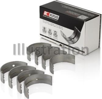 King MB4089CP - Kit de coussinet de vilebrequin droxauto.com