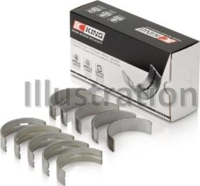 King MB5330SP - Kit de coussinet de vilebrequin droxauto.com