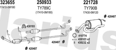 Klarius 900582E - Échappement droxauto.com