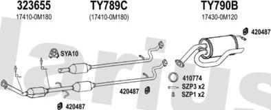 Klarius 900582U - Échappement droxauto.com