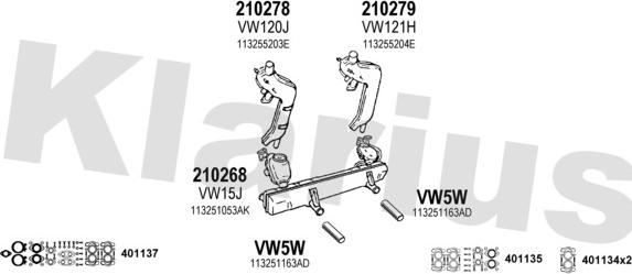 Klarius 930993E - Échappement droxauto.com