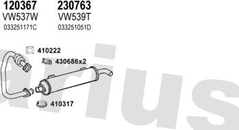 Klarius 930813E - Échappement droxauto.com