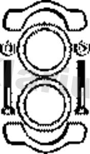 Klarius 401134 - Kit d'assemblage, système d'échappement droxauto.com