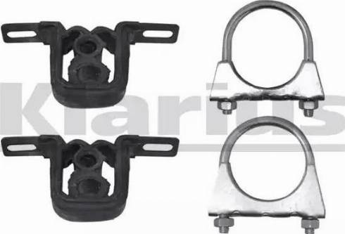 Klarius 402712 - Kit d'assemblage, silencieux droxauto.com