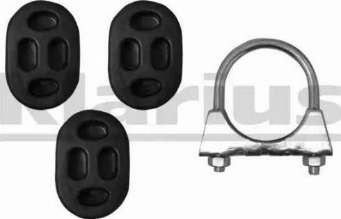 Klarius 402729 - Kit d'assemblage, silencieux droxauto.com