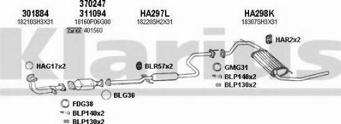 Klarius 420230U - Échappement droxauto.com