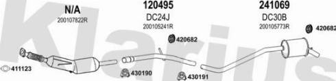 Klarius 520028E - Échappement droxauto.com