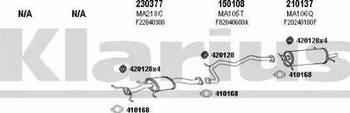 Klarius 570072E - Échappement droxauto.com