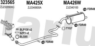 Klarius 570311U - Échappement droxauto.com