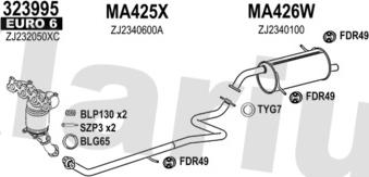 Klarius 570331U - Échappement droxauto.com
