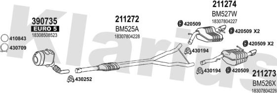 Klarius 060613E - Échappement droxauto.com