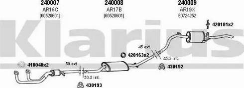 Klarius 030018E - Échappement droxauto.com