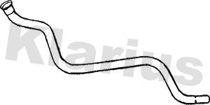 Klarius 142781 - Tuyau d'échappement droxauto.com